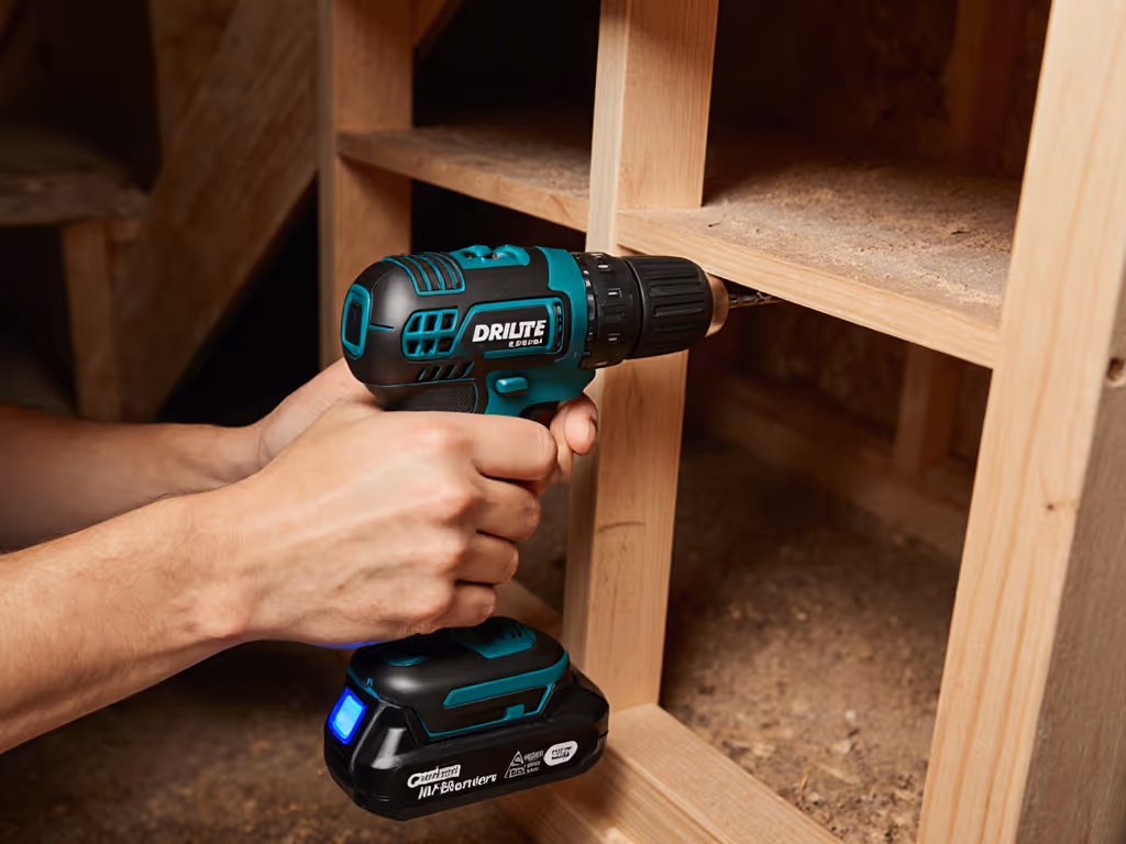 tight-space_drilling_with_cordless_drill