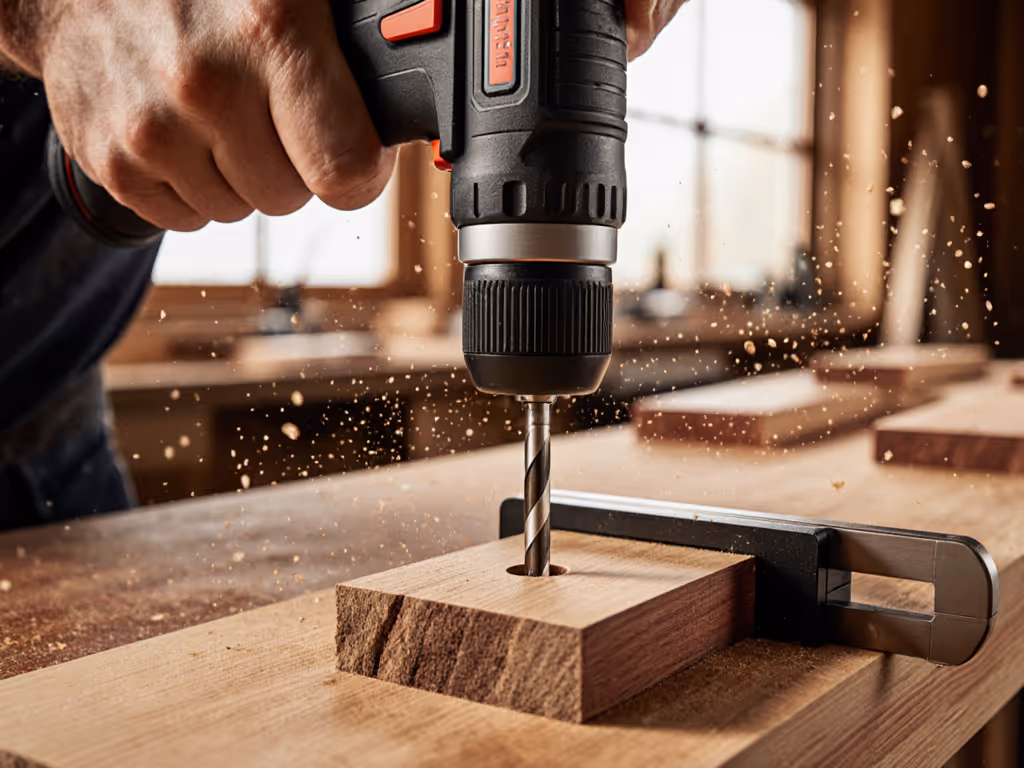 Power Drill Techniques for Flawless Wood Holes