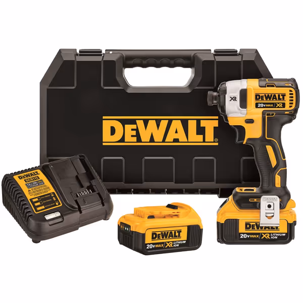 DEWALT 20V MAX* XR Impact Driver Kit (DCF887M2)